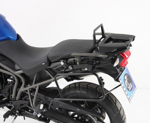 Afbeeldingen van Topdrager zwart Alurack Hepco&Becker Triumph TIGER 800XC/ XCX/ XCA '15-