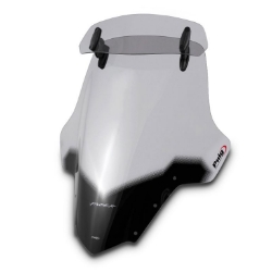 Afbeeldingen van Vervangingsruit touring met opzetruitje licht getint Puig Yamaha FZ1 Fazer '06-16