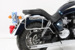 Afbeeldingen van Kofferrek chroom Hepco&Becker Triumph BONNEVILLE AMERICA/ SPEEDMASTER '11-'17