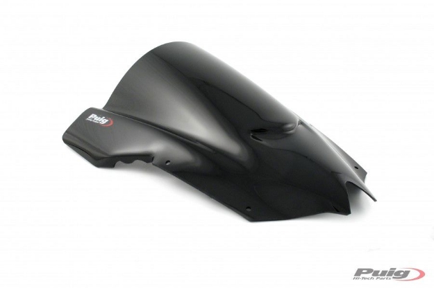Afbeeldingen van Vervangingsruit Puig Jetstream Yamaha YZF-R6 '08-'16-zwart