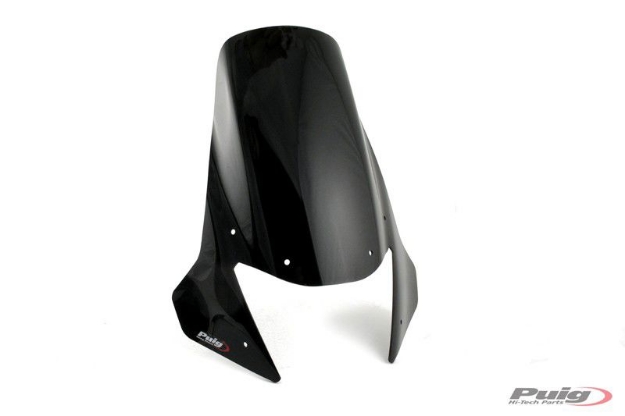 Afbeeldingen van Vervangingsruit touring Puig Yamaha XT660Z Tenere '08--zwart