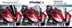 Afbeeldingen van Vervangingsruit Puig Jetstream Yamaha YZF-R125 '08-