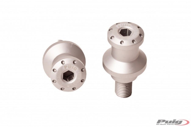 Afbeeldingen van Bobbin-kit Puig aluminium M8-Zilver