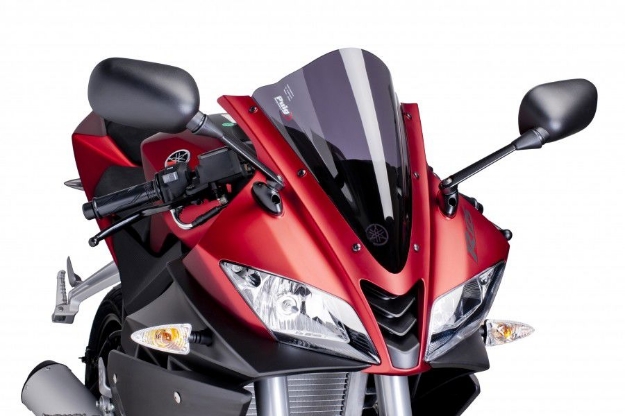 Afbeeldingen van Vervangingsruit Puig Jetstream Yamaha YZF-R125 '08--donker getint