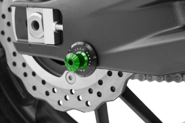 Afbeeldingen van Bobbin-kit Puig aluminium M8-Groen