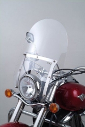 Afbeeldingen van Windscherm model America I Yamaha XVS950/1300 Midnight Star/ 1300 Custom transparant Puig