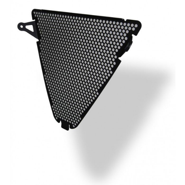 Afbeeldingen van Radiatorcover LOWER zwart Evotech Performance Ducati Panigale 959 '16-19