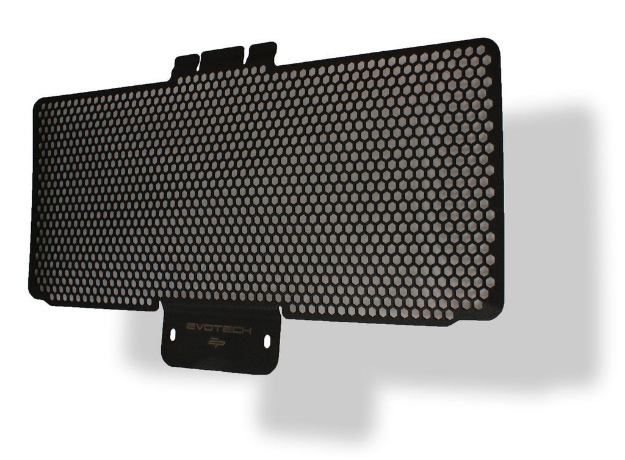 Afbeeldingen van Radiatorcover UPPER zwart Evotech Performance Ducati Panigale 1199 S '12-15