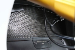 Afbeeldingen van Radiatorcover UPPER zwart Evotech Performance Ducati Panigale 1199 S '12-15