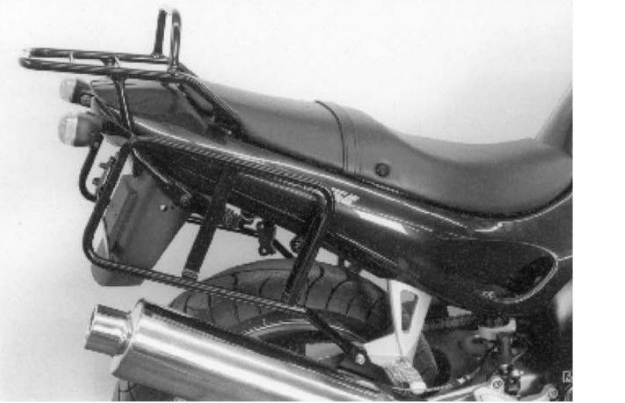 Afbeeldingen van Kofferrek zwart Hepco&Becker Triumph SPRINT RS '99-'04