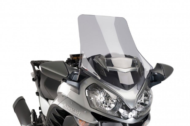 Afbeeldingen van Vervangingsruit touring Puig Kawasaki GTR1400 '15- -licht getint