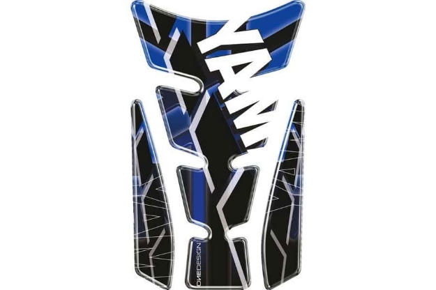 Afbeeldingen van Tankpad Wings Puig Yamaha blauw