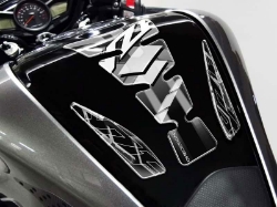 Afbeeldingen van Tankpad Wings Puig Yamaha YZF zilver