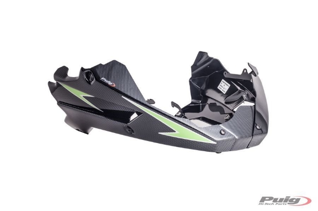 Afbeeldingen van Motorspoiler Puig carbon look Kawasaki Z800 / Z800E '13-'16