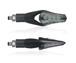 Afbeeldingen van Knipperlichten LED model Hecker getint Chaft