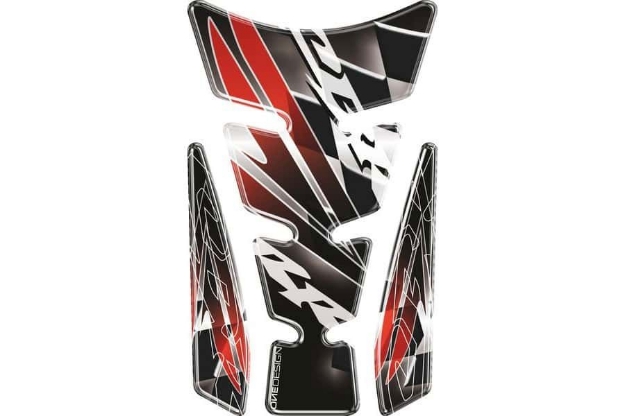 Afbeeldingen van Tankpad Wings Puig Honda CBR zilver