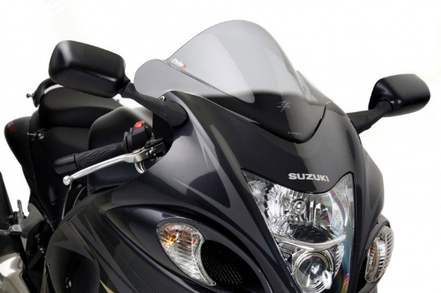 Afbeeldingen van Vervangingsruit Puig Jetstream Suzuki GSXR1300 '08--licht getint