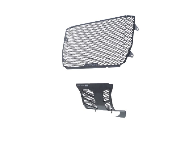 Afbeeldingen van Radiator and engine guard protector set Evotech Performance Ducati Hypermotard 821 SP '13-15
