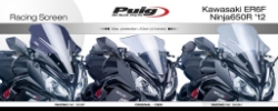 Afbeeldingen van Vervangingsruit Puig Jetstream Kawasaki ER-6F ABS '12-