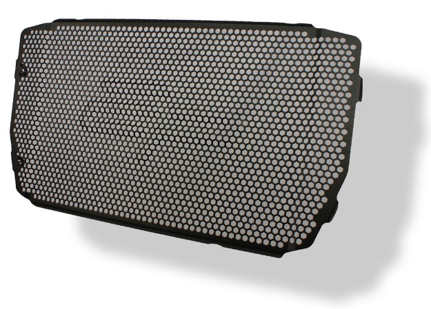 Afbeeldingen van Radiatorcover zwart Evotech Performance Ducati Hyperstrada 939 '16-18