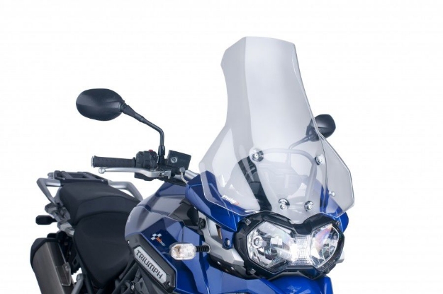 Afbeeldingen van Vervangingsruit touring Puig Triumph Tiger 1200 Explorer '12-'15 -transparant