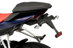 Afbeeldingen van Kentekenplaathouder zwart Puig Aprilia Tuono 660 / RS660 '21-