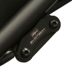 Afbeeldingen van Afdekplaatjes duo voetsteunen Evotech Performance Yamaha MT-09 Sport Tracker '15-16
