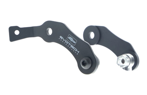 Afbeeldingen van Afdekplaatjes duo voetsteunen Evotech Performance Yamaha MT-09 Street Rally '15-16