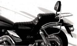 Afbeeldingen van Sissybar zonder rekje Hepco&Becker chroom Kawasaki EL250/ EL252
