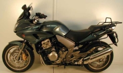 Afbeeldingen van Topdrager Alurack zwart Hepco&Becker Honda CBF1000 '06-11