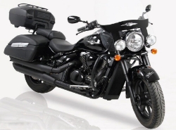 Afbeeldingen van Custom Twinlight set zwart Hepco&Becker zwart Suzuki C1500T '13-16