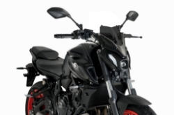 Afbeeldingen van Vervangingsruit naked bike Sport Puig Yamaha MT-07 '21-24 donker getint