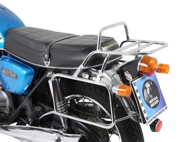 Afbeeldingen van Kofferrek chroom Hepco&Becker Honda CB500 FOUR