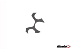 Afbeeldingen van Kroonplaatcover model X-TREME Puig voor Yamaha XJ6 / Diversion / Diversion F '09-'16