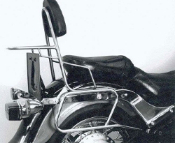 Afbeeldingen van Sissybar zonder rekje Hepco&Becker chroom Kawasaki VN800 CLASSIC '00-'05