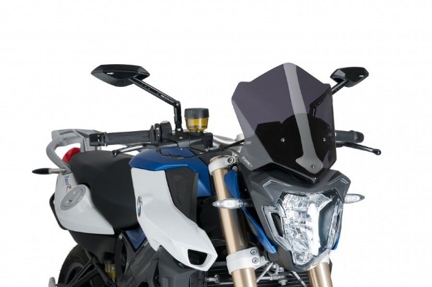Afbeeldingen van Vervangingsruit naked bike SPORT Puig BMW F800R '15- -donker getint