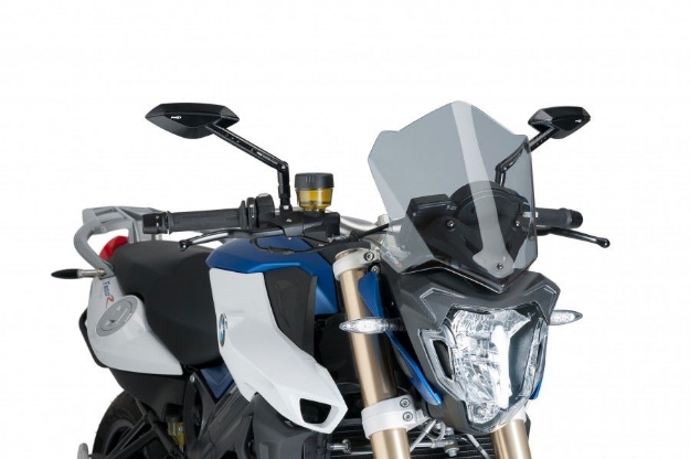 Afbeeldingen van Vervangingsruit naked bike SPORT Puig BMW F800R '15- -licht getint