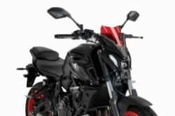 Afbeeldingen van Vervangingsruit naked bike Sport Puig Yamaha MT-07 '21-24 rood