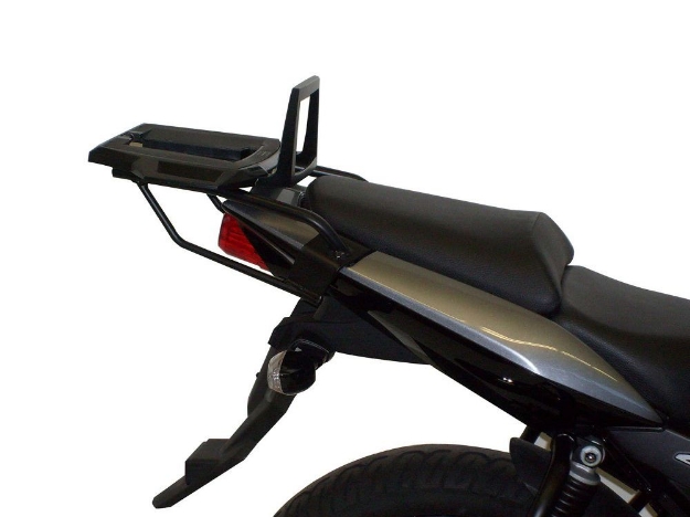 Afbeeldingen van Topdrager zwart Alurack Hepco&Becker Honda CBF125 '09-14