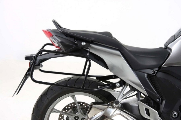 Afbeeldingen van Kofferrek zwart Lock-it Hepco&Becker Honda VFR1200 '10-