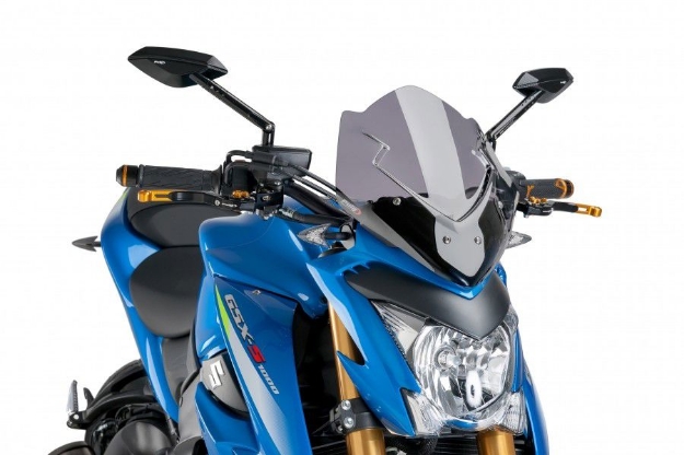 Afbeeldingen van Vervangingsruit naked bike Suzuki GSX-S1000 '15-20 -licht getint