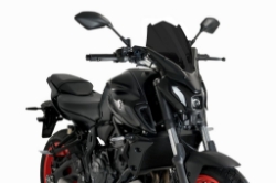 Afbeeldingen van Vervangingsruit naked bike Touring Puig Yamaha MT-07 '21-24 donker getint