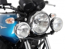 Afbeeldingen van Custom Twinlight Set Hepco&Becker zwart diverse Moto Guzzi V7 modellen
