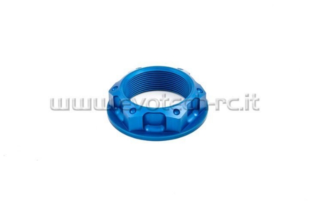 Afbeeldingen van Balhoofdmoer Evotech aluminium TB-009B-Blauw