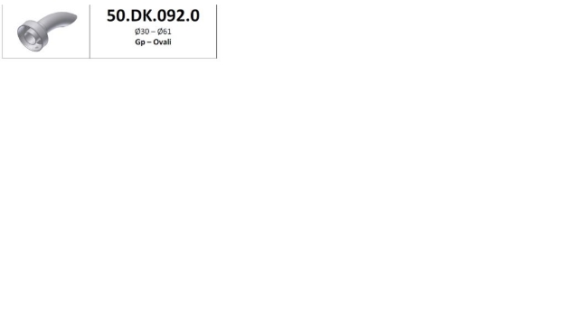 Afbeeldingen van MIVV DB-killer Ø30 - Ø61 - Gp + Oval