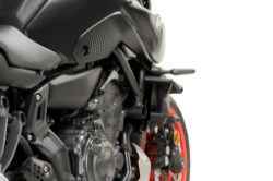 Afbeeldingen van Side Spoiler Downforce Naked van Puig voor de Yamaha MT-07 '21-24