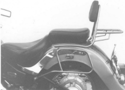 Afbeeldingen van Sissybar zonder rekje Hepco&Becker chroom Yamaha XVS650C '98-'07
