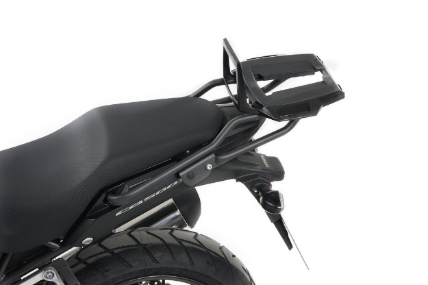 Afbeeldingen van Topdrager antraciet Alurack Hepco&Becker Honda CB500X '13-16