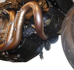 Afbeeldingen van Radiator and engine guard set Evotech Performance Ducati Monster 821 Stealth '19-20