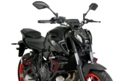 Afbeeldingen van Side Spoiler Downforce van Puig voor de Yamaha MT-07 '21-24 zwart